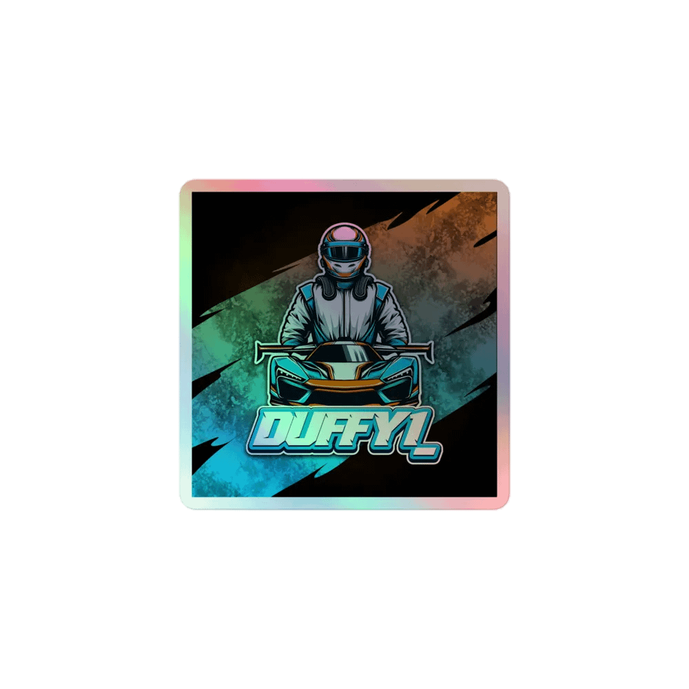 Racing Spirit Holographic Sticker Sheet product image (1)