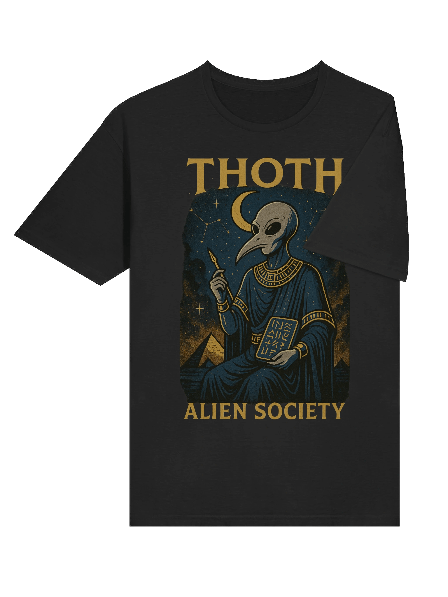 Mystical Thoth Alien Society Unisex T-Shirt product image (6)