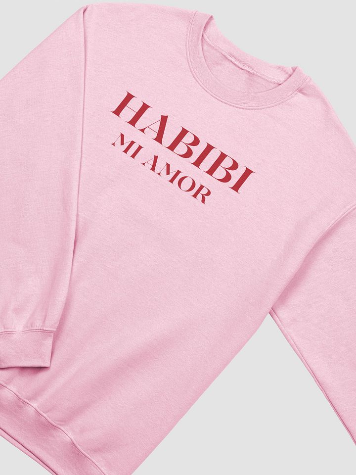 Habibi Mi Amor Sweatshirt Red product image (2)