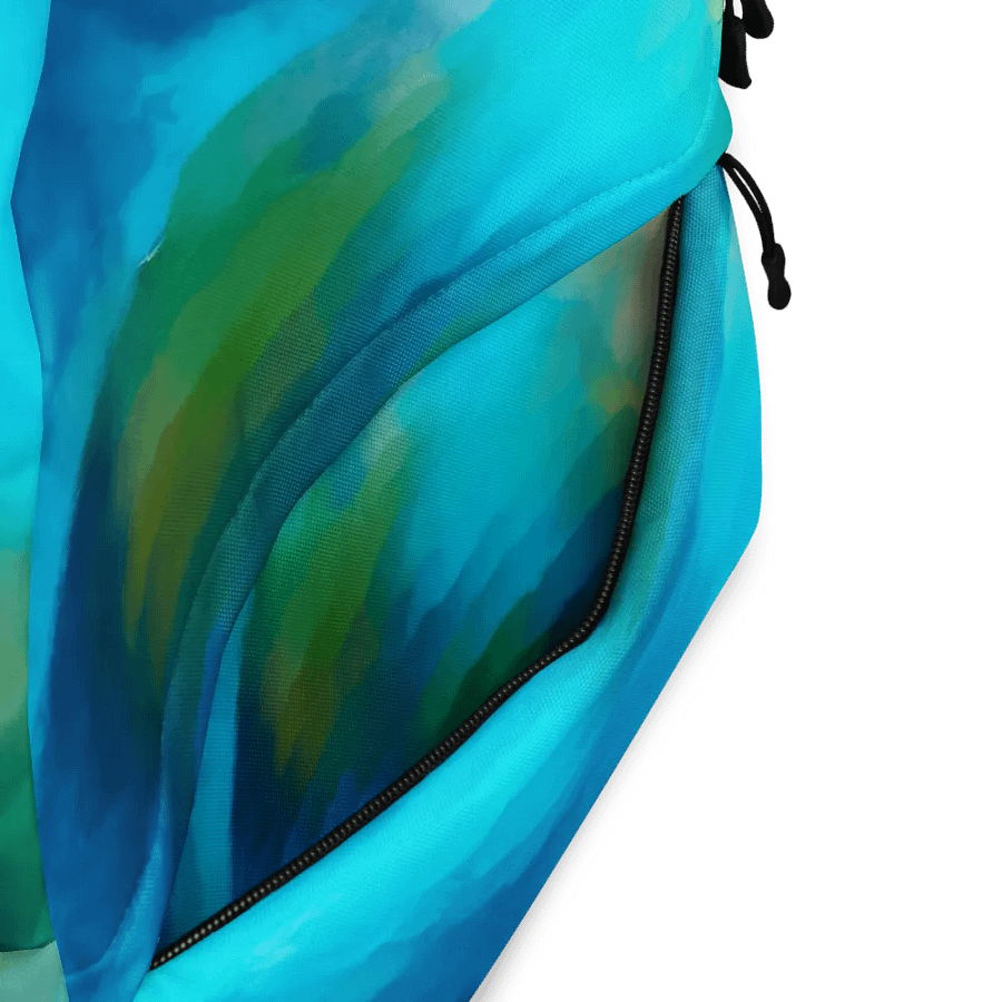 Watercolour effect All over print Backpack product image (6)