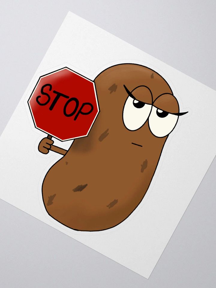 Stop Potundant Sticker product image (2)