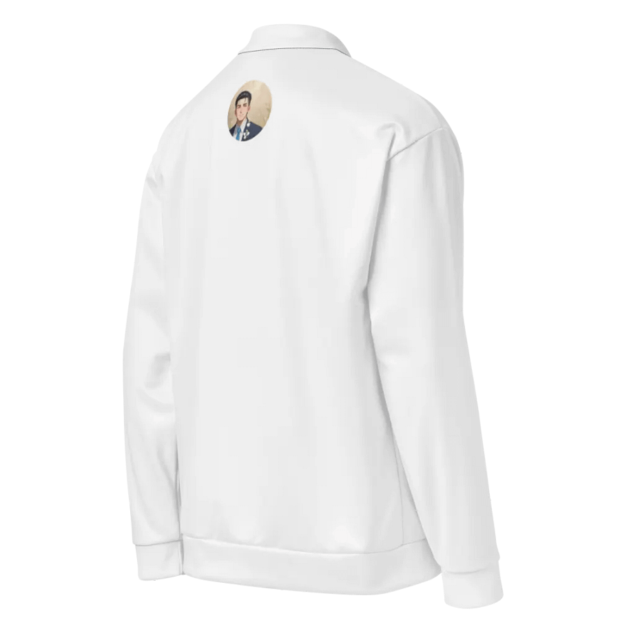 Laroo's Signature Bomber Jacket (White) product image (5)