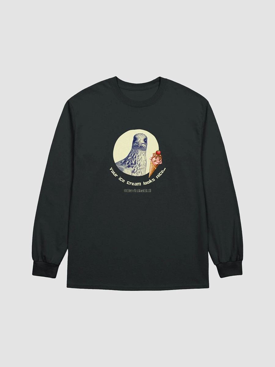 Gavin the Gull - Your Ice Cream Looks Nice Long Sleeve T-shirt product image (7)