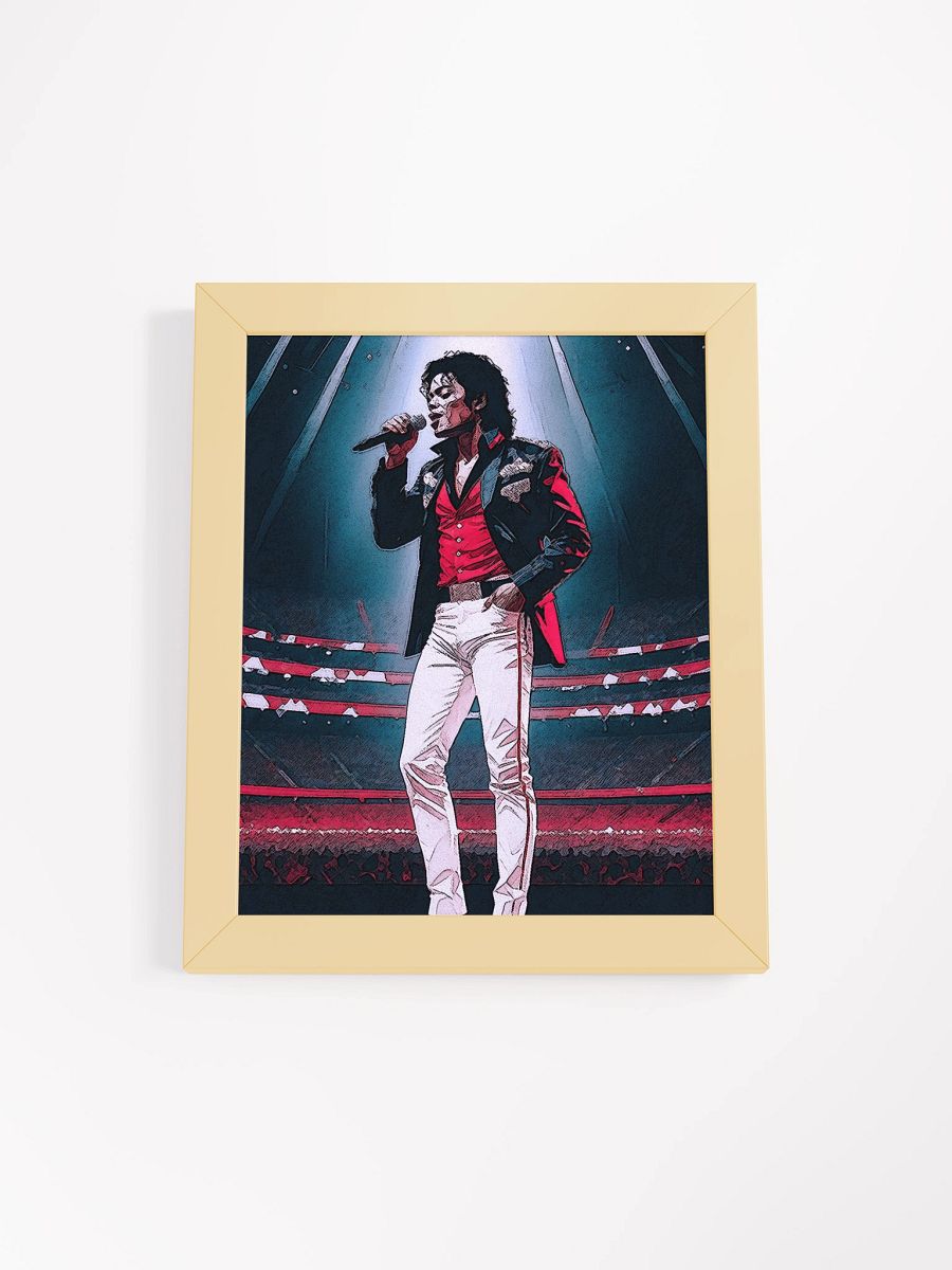 Michael Jackson Stage Presence Framed Matte Art product image (10)
