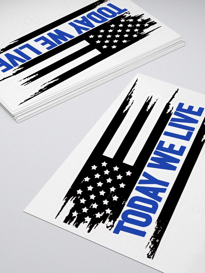 Back the blue sticker product image (1)