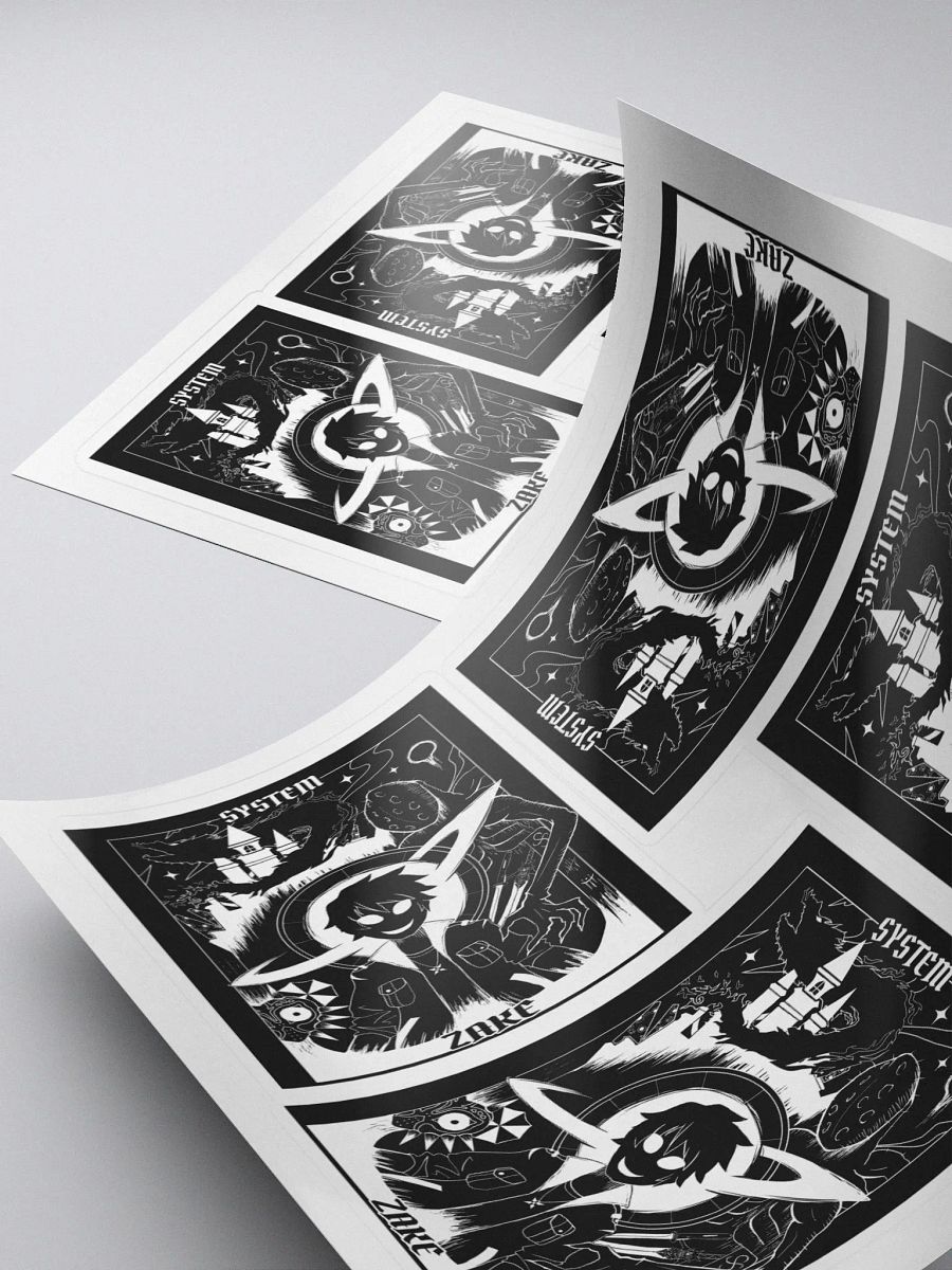 VILLAIN SERIES - TAROT 4 PACK STICKERS product image (4)