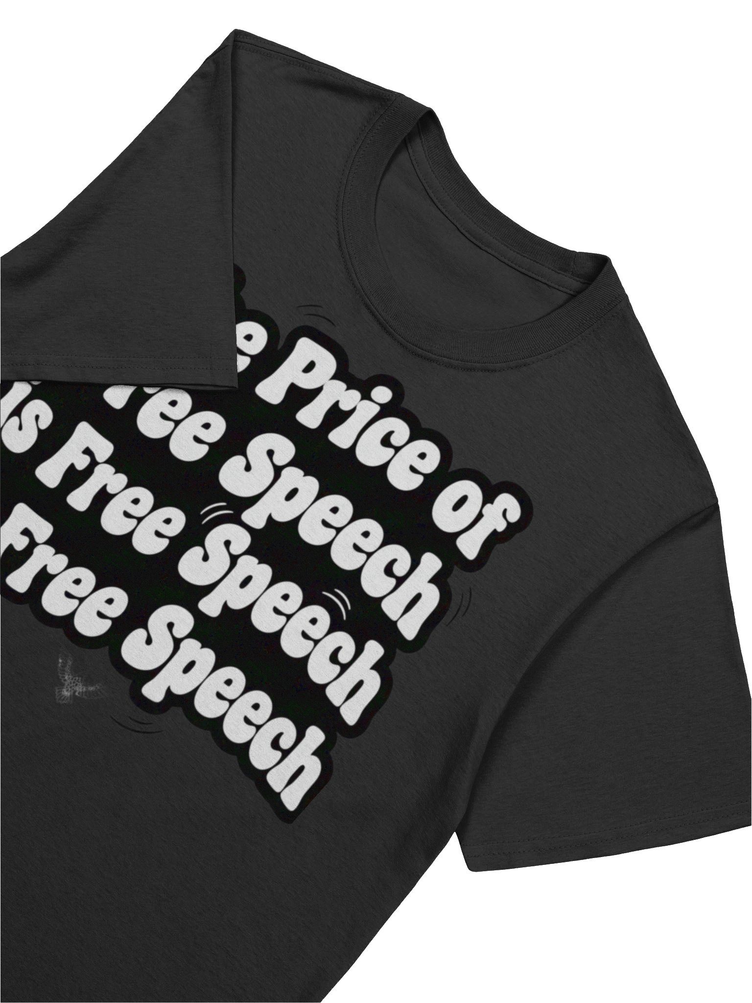 The Price of Free Speech, Stylized T-Shirt product image (3)