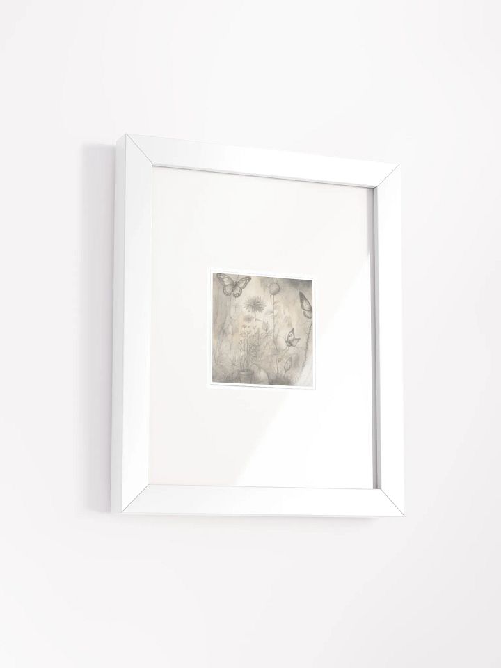 The Secret Garden Sketchbook Artprint Framed product image (2)