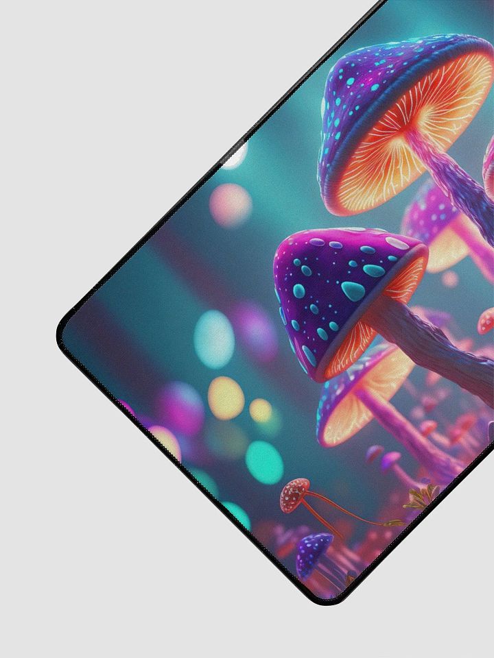 "Neon Shroom" Desk Mat product image (2)