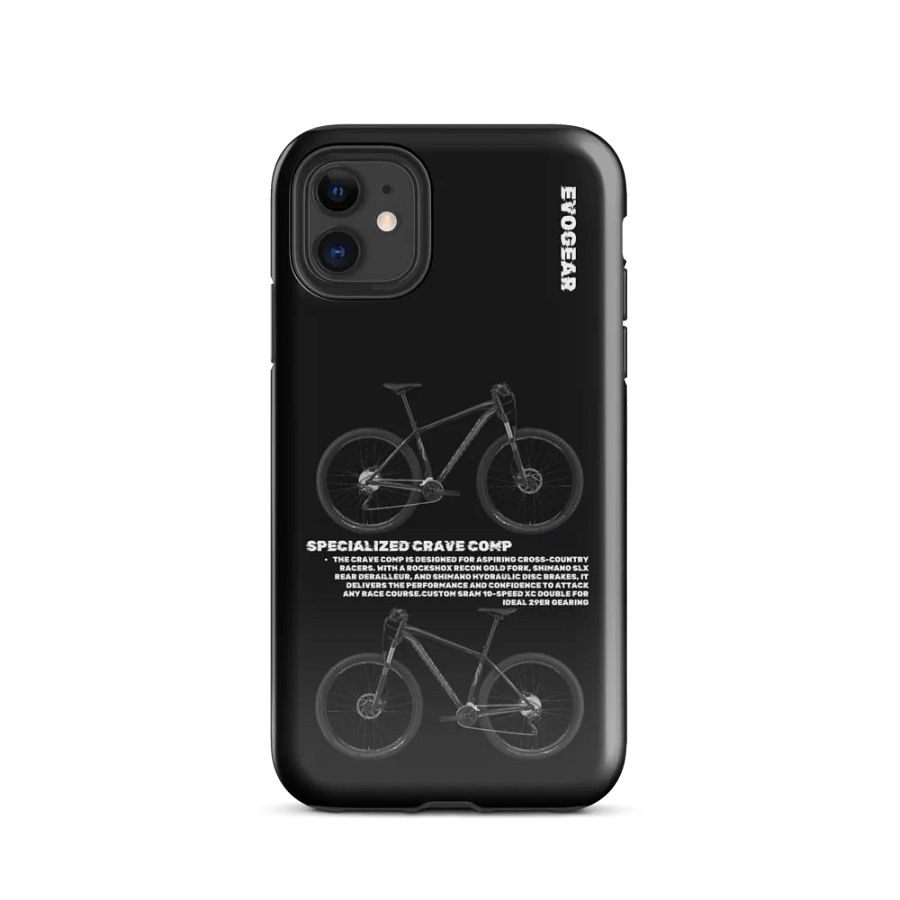 Black Crave Comp iPhone Case product image (2)
