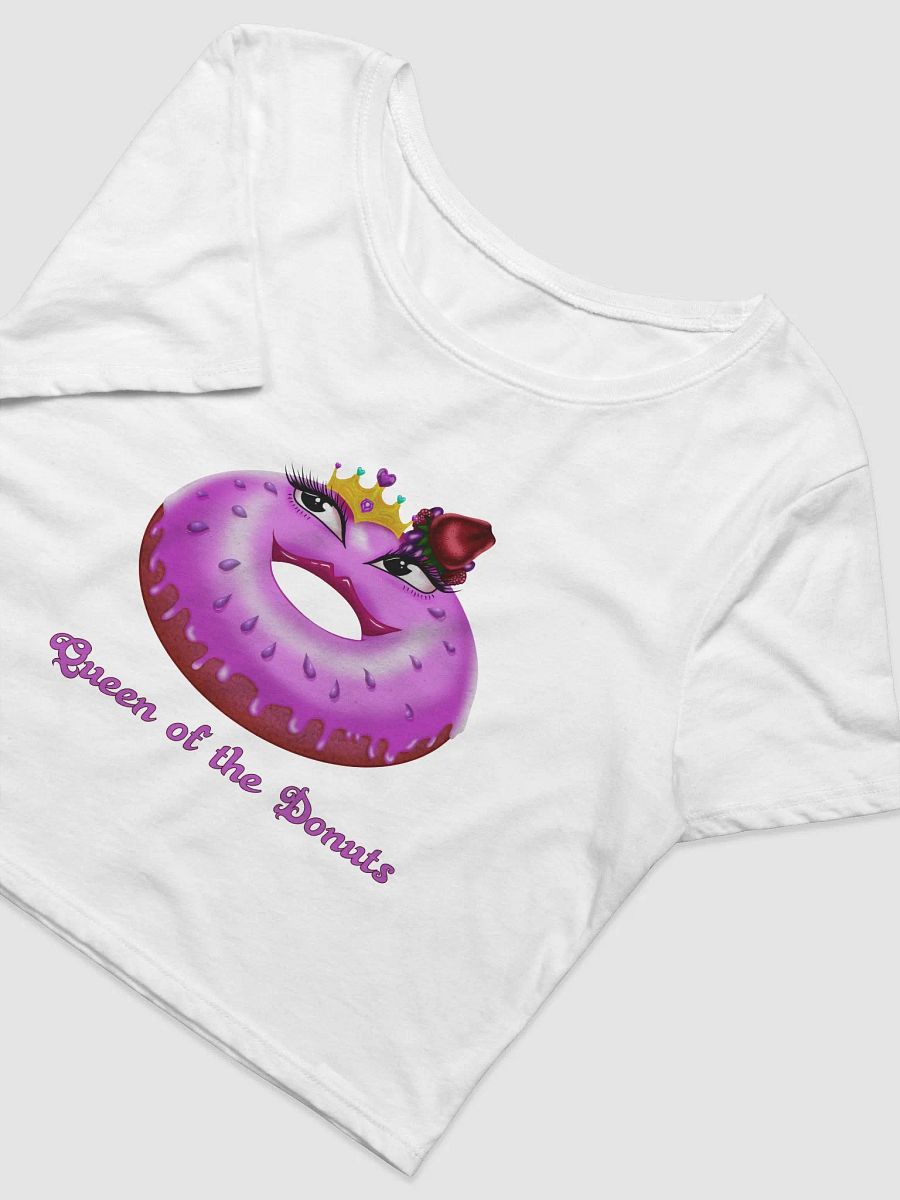 Queen of the Donuts Crop Top product image (25)
