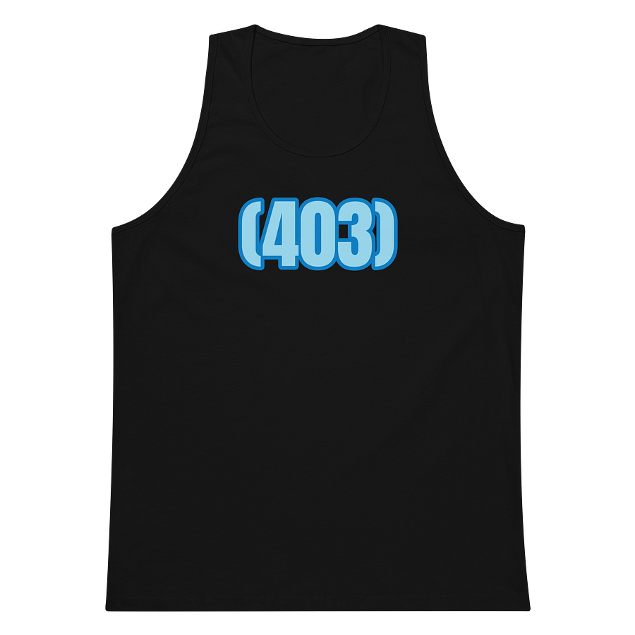 Bold Blue 403 Men's Tank Top-Area Code product image (5)