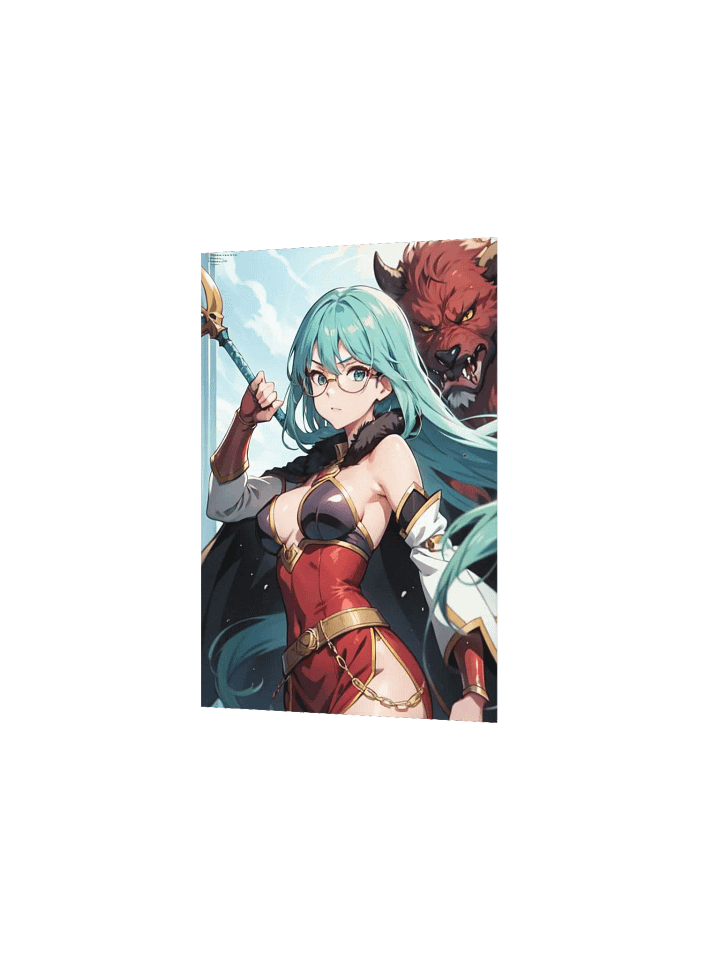 Aqua K Warrior Poster product image (2)