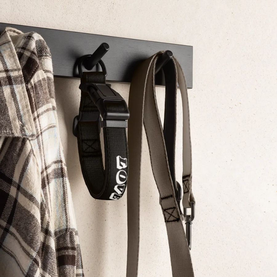Pet Collar with Heartfelt Words ⚫️ ⚪️ Love Bark Play product image (2)
