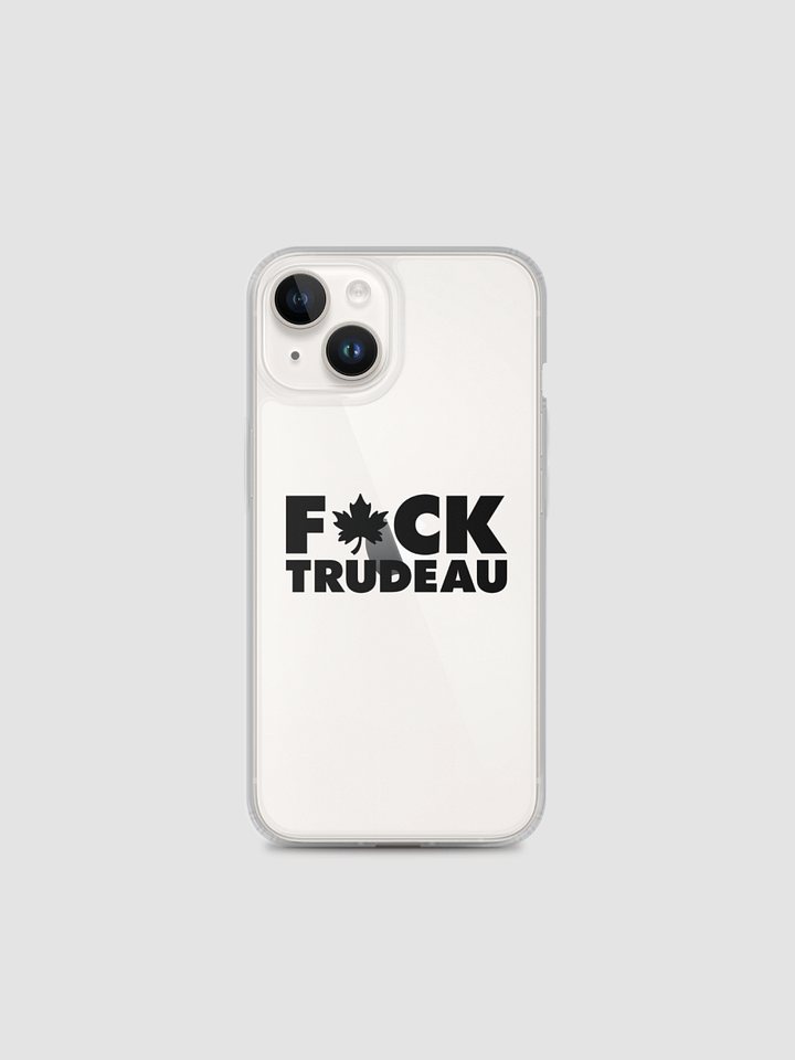 Trudeau White iPhone Case product image (1)