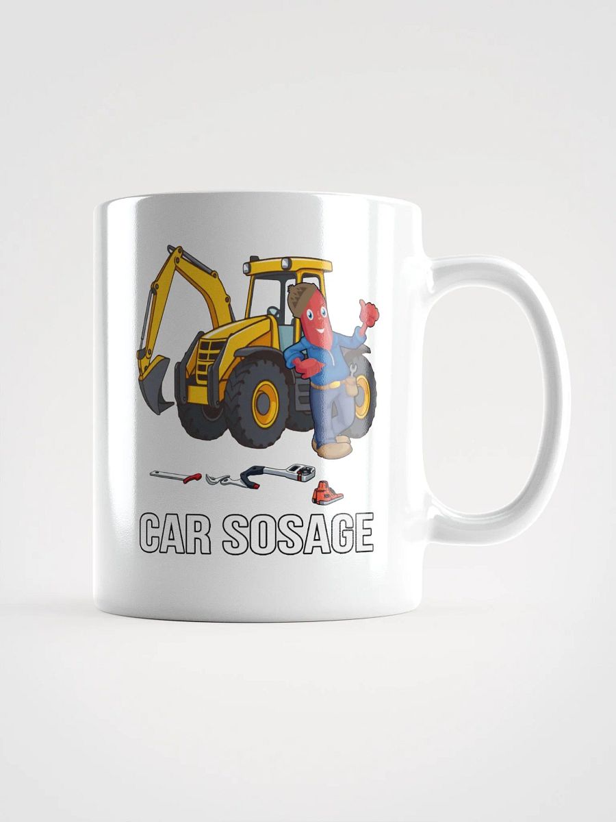 Car Sosage 1104 - White Glossy Mug product image (4)