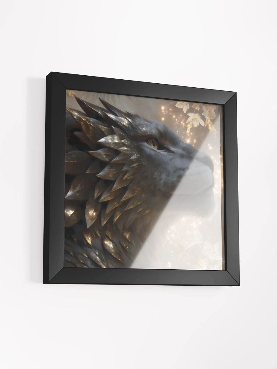 Starlit Guardian: Celestial Lion Fantasy Wall Art Print product image (8)