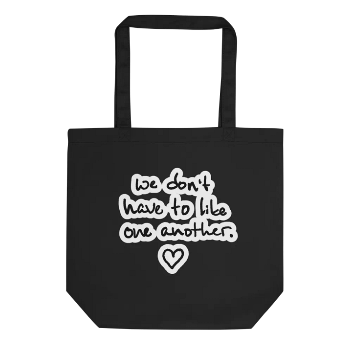 ONE ANOTHER (bubble design) organic cotton tote bag product image (1)