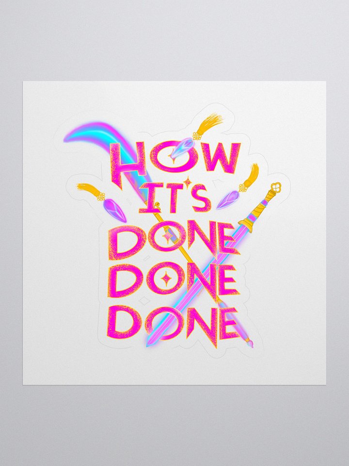 How it's Done Done Done product image (1)