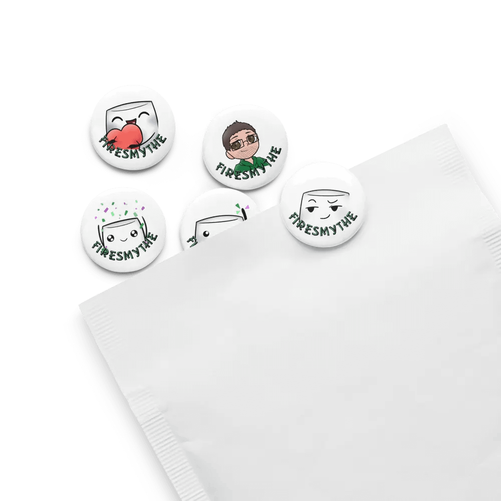 Firesmythe Pin-Back Button Set product image (13)