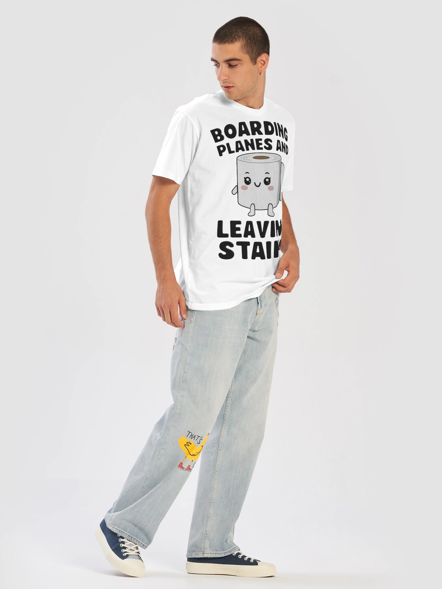 Boarding Planes And Leaving Stains Tee product image (5)