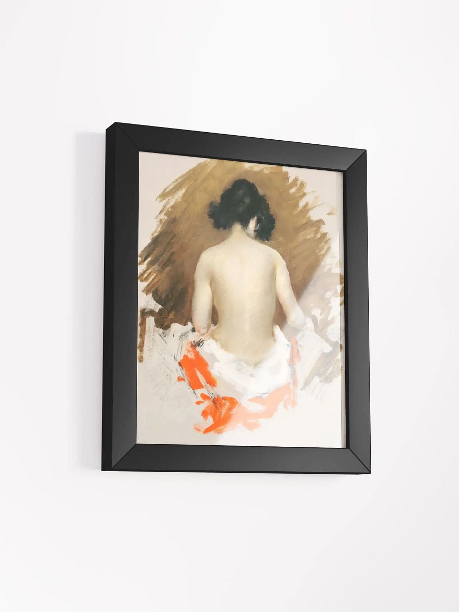 Japanese woman with a kimono, vintage product image (44)