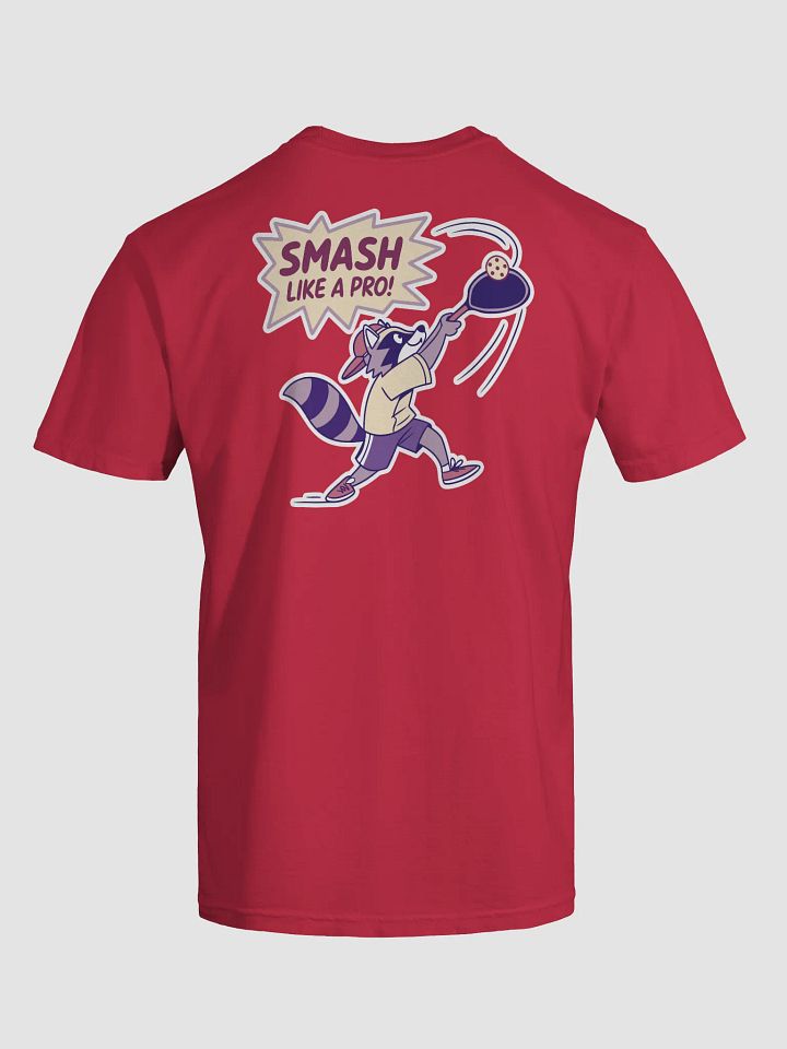 Pickleball T-Shirt - Smash Like a Pro Unisex Garment-Dyed T-shirt (Back Print) product image (9)