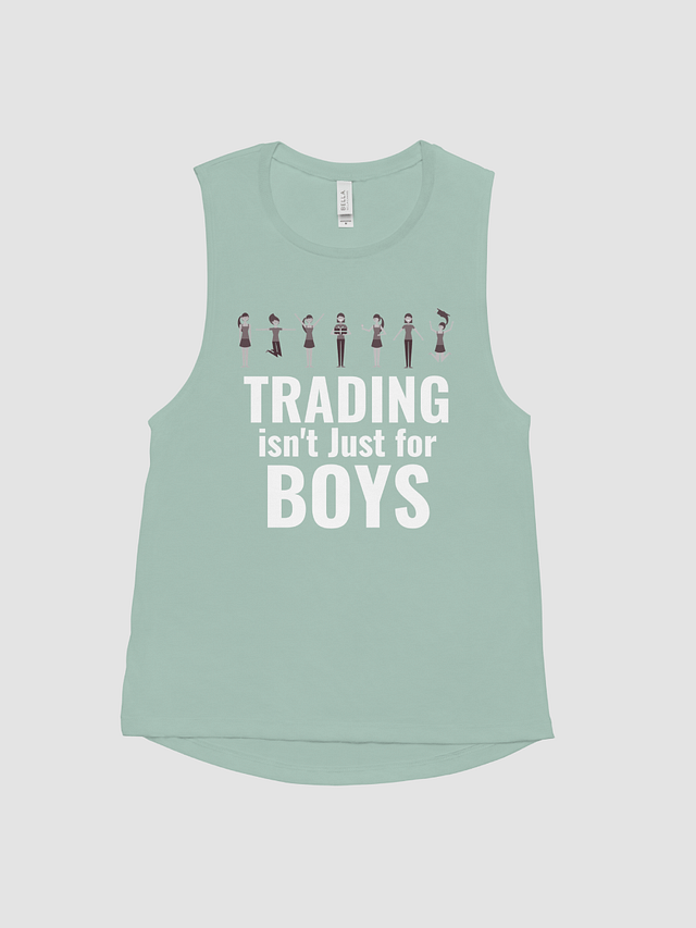 Trading is not for boys Tank T product image (2)