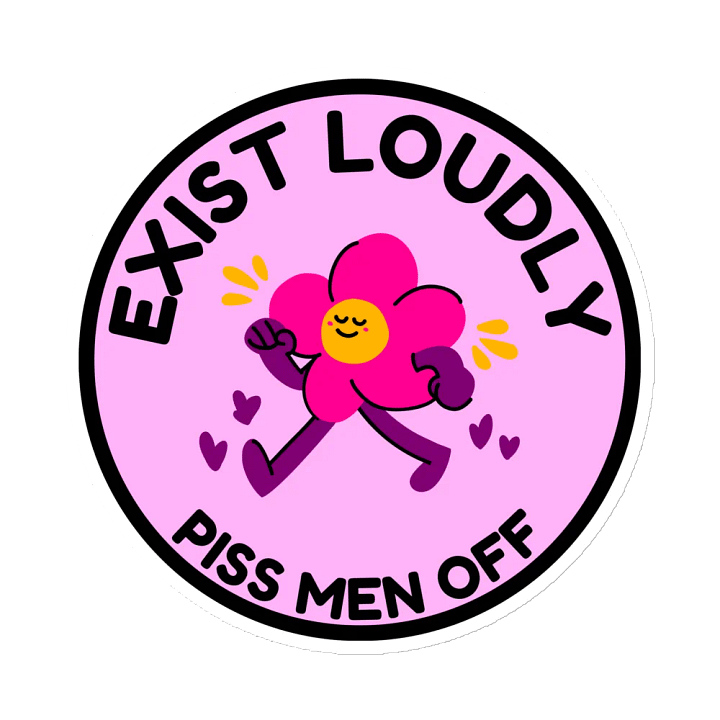 Exist Loudly Magnet product image (1)