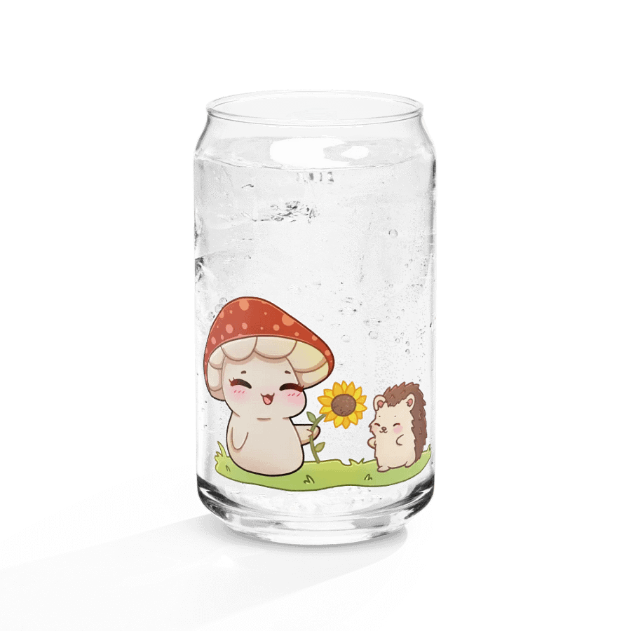 Mushie Hedgehog Can-Shaped Glass product image (4)