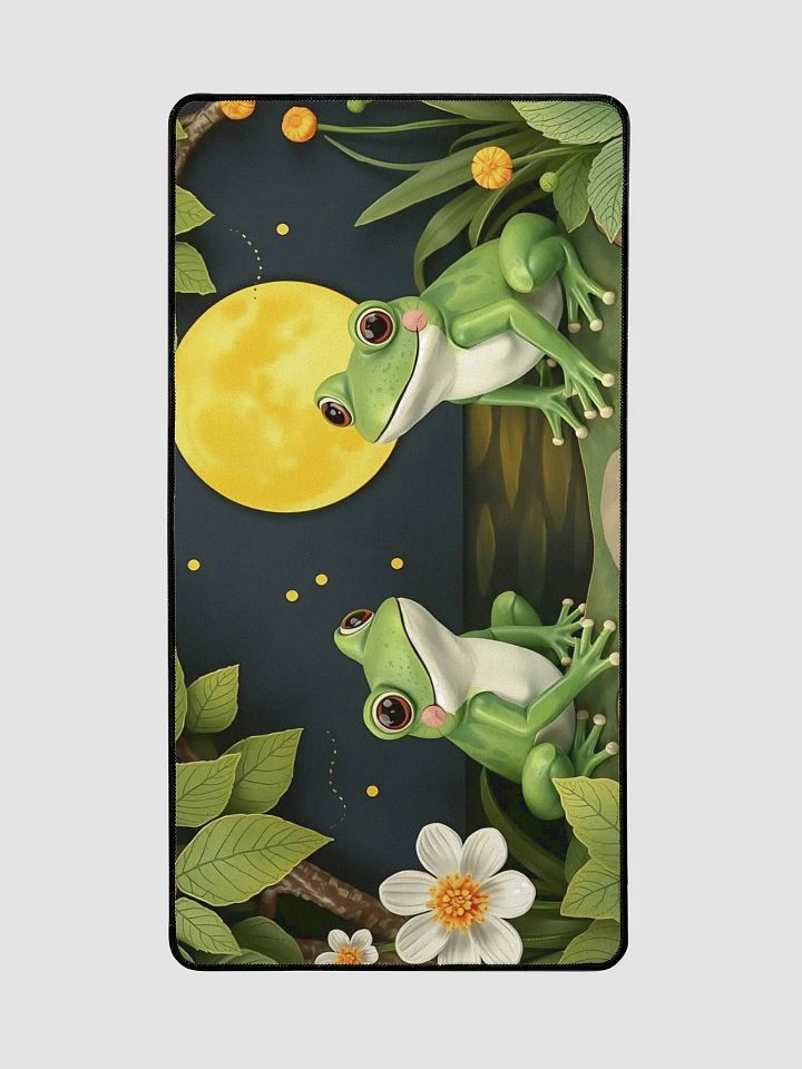 Happy Froggies Desk Mat product image (2)