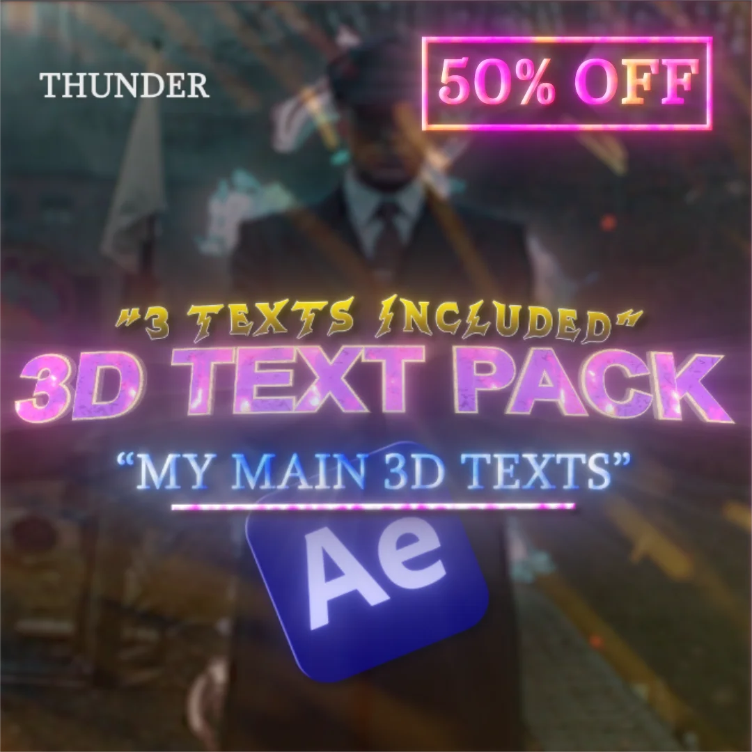 3D TEXT PACK product image (1)