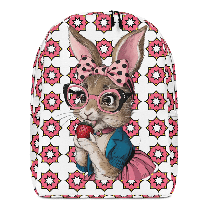 Whimsical Bunny Dreams All-Over Backpack product image (1)