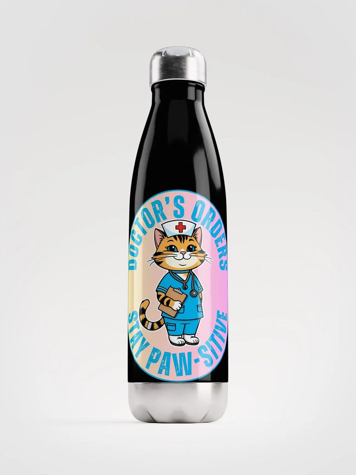 Doctor's Order Stay Paw-sitive Water Bottle product image (2)