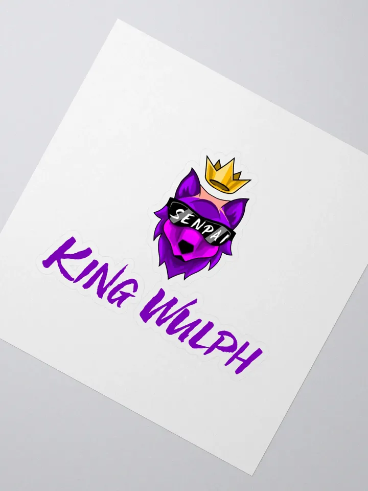 'Wulph Logo' Sticker product image (2)