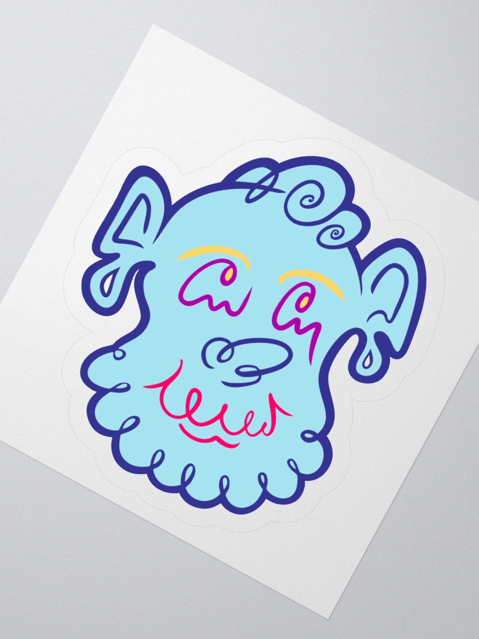 Curly Sticker product image (4)