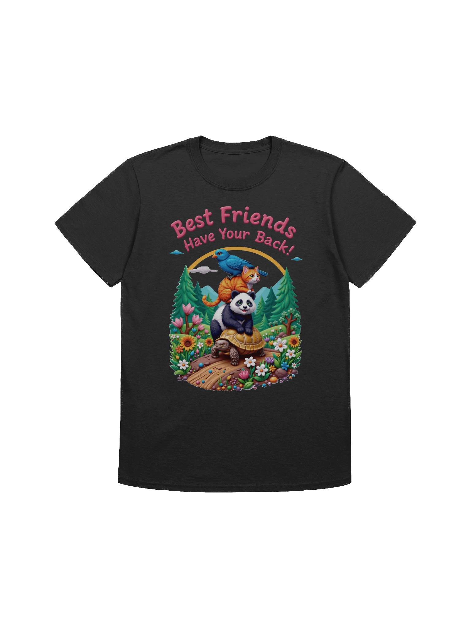 Best Friends Stack Unisex T-Shirt product image (3)