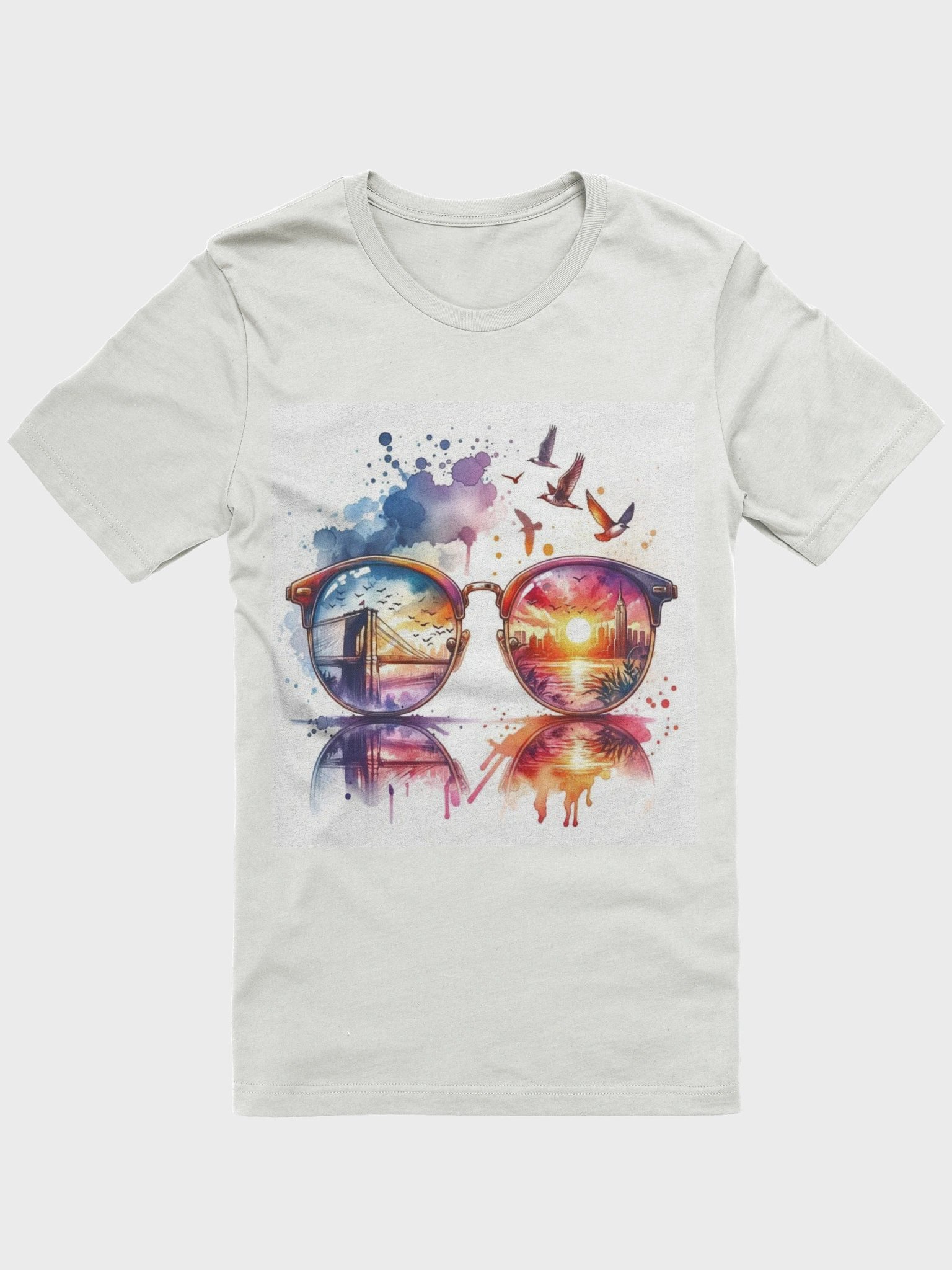 Reflective Landscapes Sunglasses - Artistic Edition T-SHIRT product image (1)