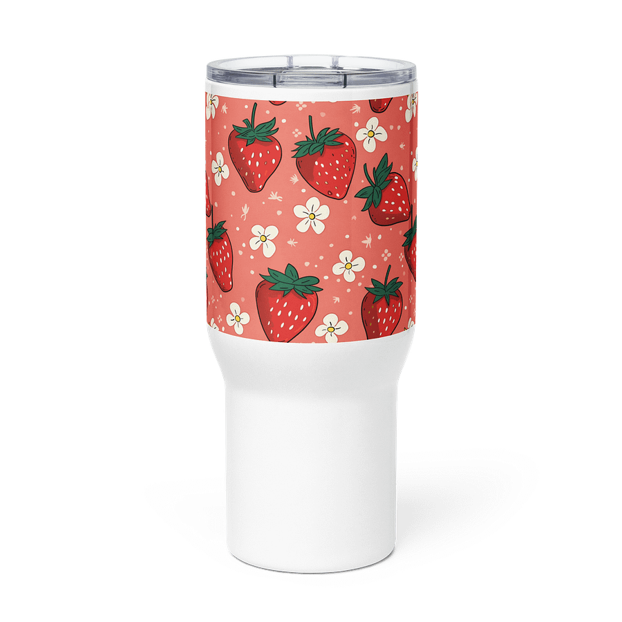 Strawberry Fields Travel Mug product image (5)