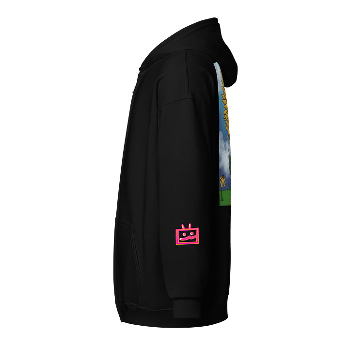 Sunflower Print Zip-Up product image (2)