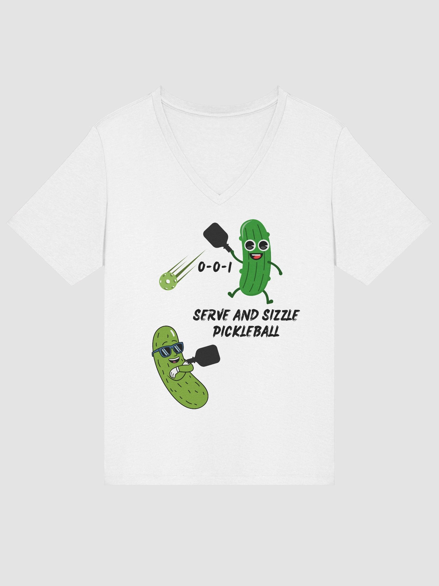 Serve and Sizzle Bella Women's Relaxed V-Neck T-Shirt product image (3)