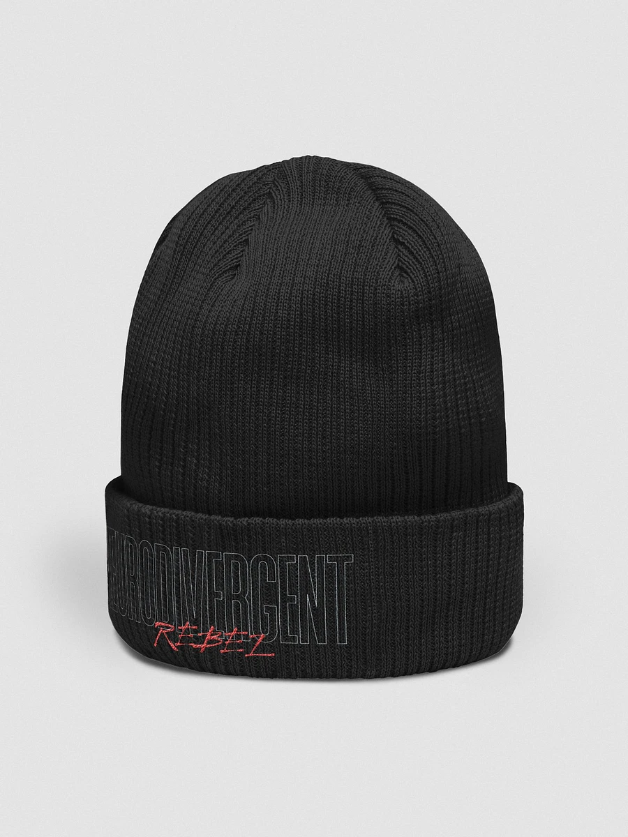 Embroidered NeuroDivergent Rebel Beanie product image (8)