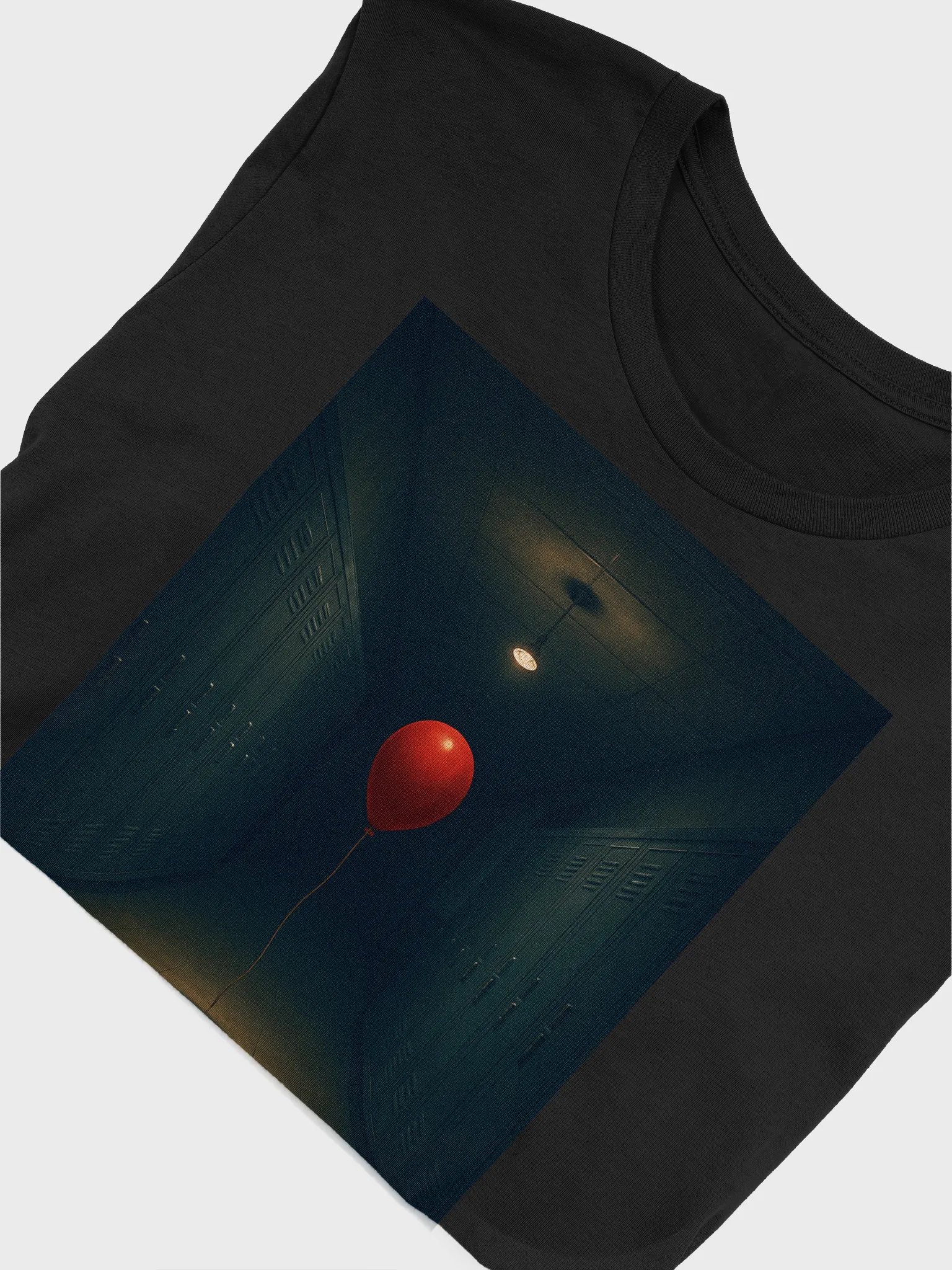 An Amazing "Red balloon that follows" Sinister Stories Tee – Dripping Red Edition product image (5)