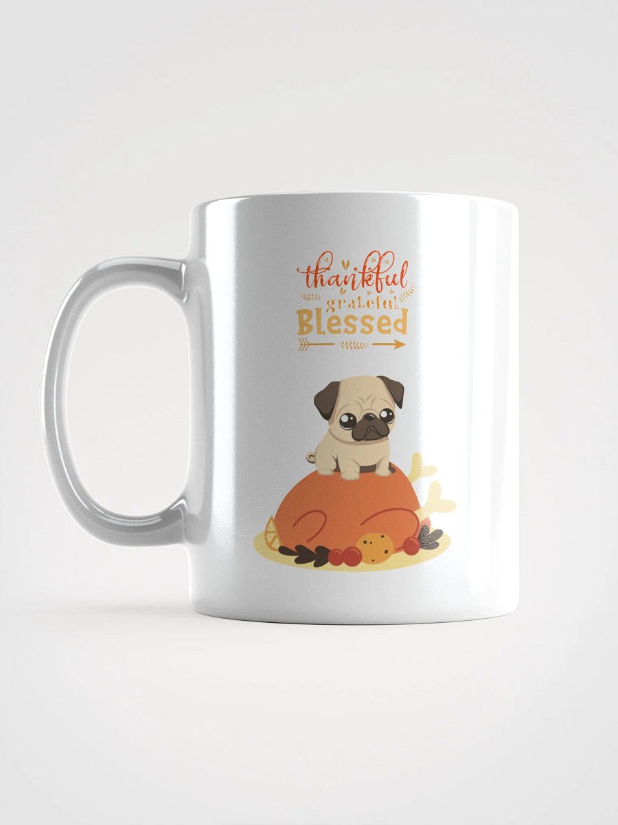 Autumn Pug Thanksgiving Mug product image (6)