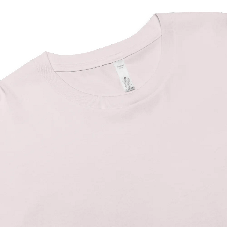 EXCLAIMING MENTALLY (L.C., purple) embroidered cotton crop top product image (4)