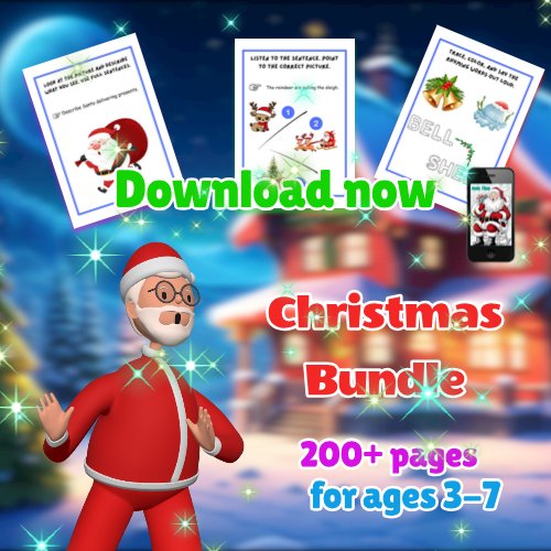 Christmas Bundle for Toddlers and Preschoolers product image (1)