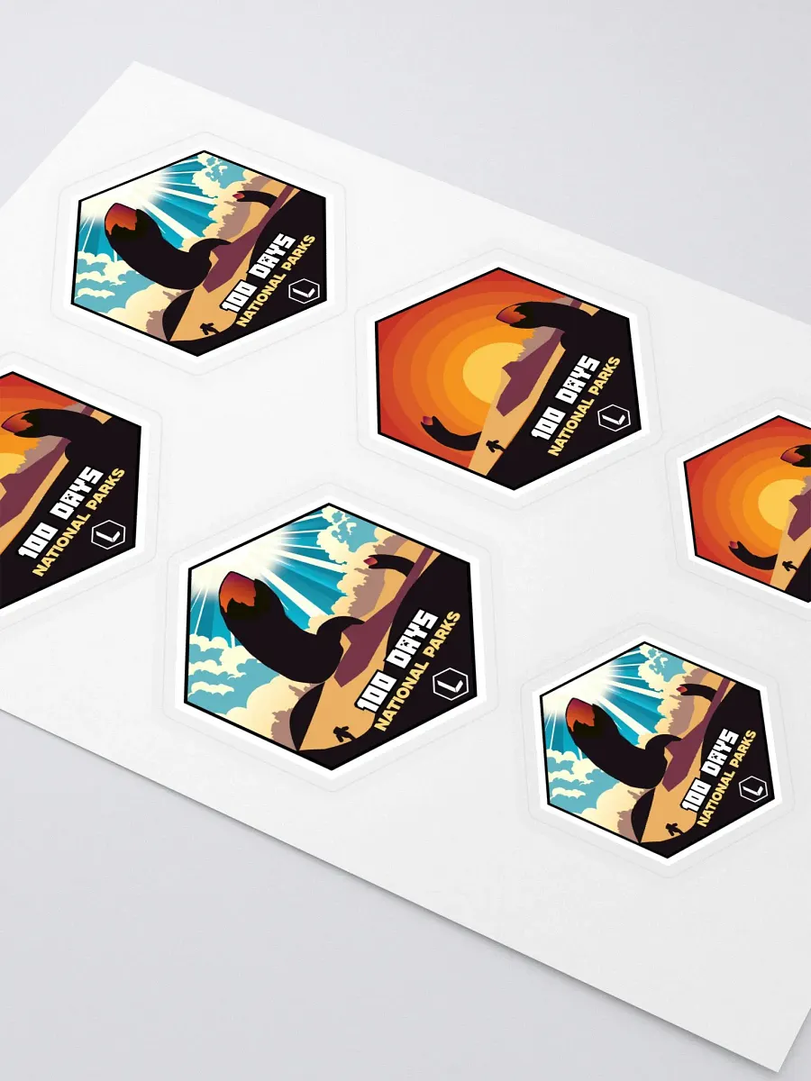 The Desert Worm Sticker Sheet product image (2)