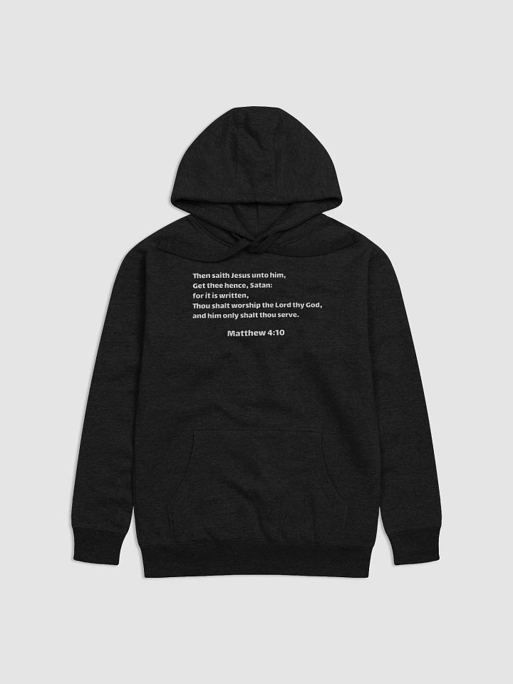 Matthew 4:10 Hoodie product image (2)