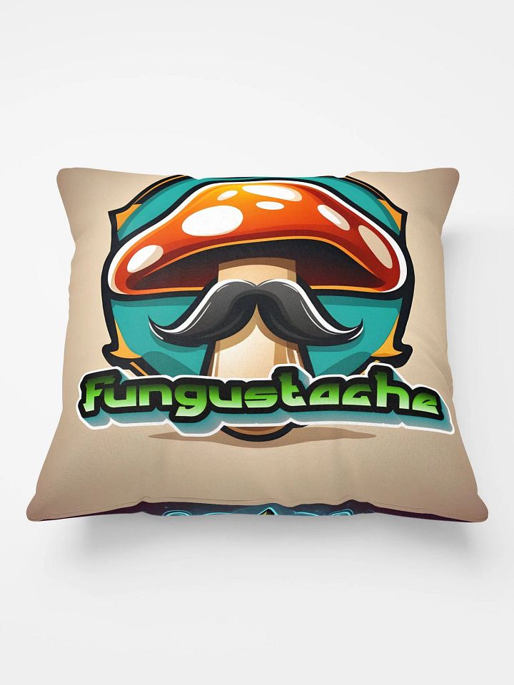 Fungustache All-Over Print Pillow product image (1)