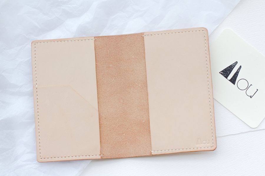 Leather Passport Holder product image (4)